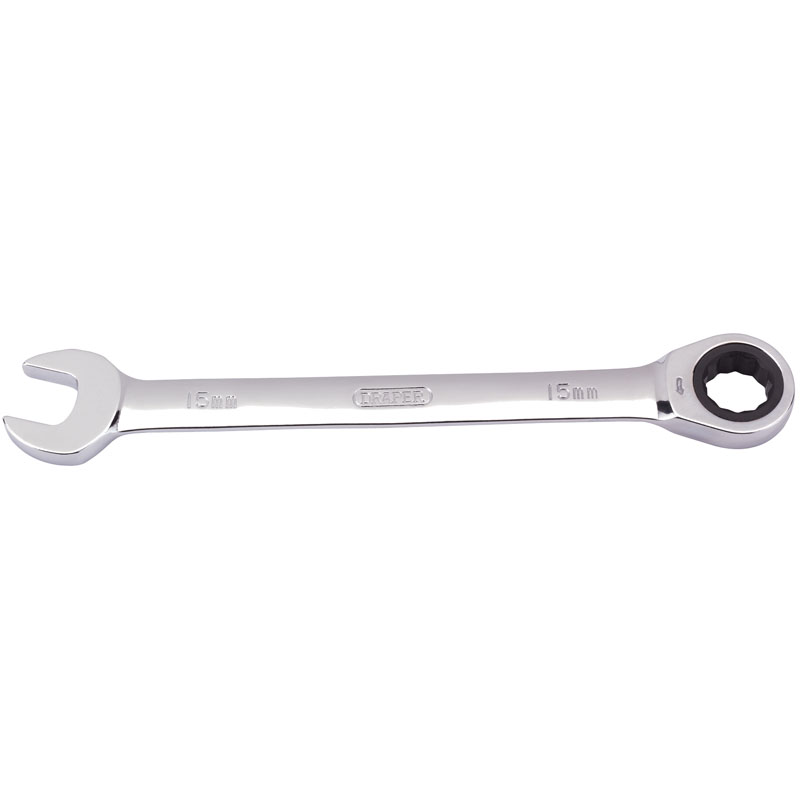 Draper Combination Ratchet Spanner Hi-Torq 15MM 31012