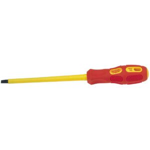 VDE Insulated Plain Slot Screwdriver 6.5 x 150mm 6" 69220